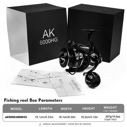 KATYUSHA AK Series Hochleistungs-Spinnrolle (AK5000HG, AK6000HG)