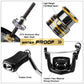 PROBEROS® Fishing Spinning Reels 1500-3000 Metal Line Cup 5.2:1 7KG Max Drag Power Casting Reel Shallow Cup Metal Spool Metal Grip Pesca - Proberos