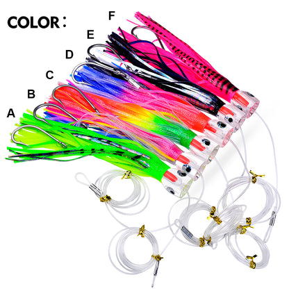 PROBEROS DW329 Saltwater Trolling Lure Octopus Skirt Bait 23cm 96g