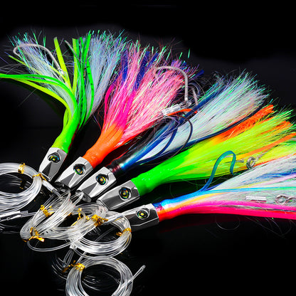 PROBEROS DW330 Metal Head Octopus Trolling Lure 22cm 85g