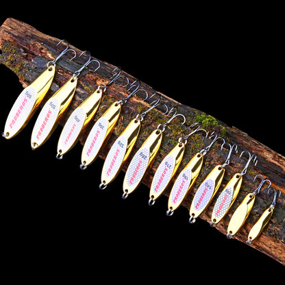 PROBEROS DW342 Spoon Lure Metal Bait for Bass Trout 3g-60g