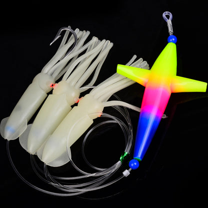 PROBEROS DW348 Trolling Squid Lure Set Saltwater Bait 140g 230g