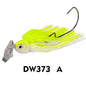 proberos 6pc Fishing Lures 3pcs 7cm 10g Blade Metal Bait With Rubber Skirt Artificial Wobbler Buzzbait Jigging Lure Spinner Bait
