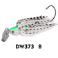 proberos 6pc Fishing Lures 3pcs 7cm 10g Blade Metal Bait With Rubber Skirt Artificial Wobbler Buzzbait Jigging Lure Spinner Bait - Proberos