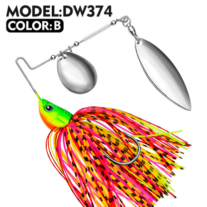 PROBEROS DW374 Spinnerbait Lure Freshwater Fishing Bait 10g-20g