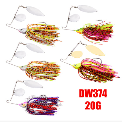PROBEROS DW374 Spinnerbait Lure Freshwater Fishing Bait 10g-20g