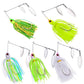 PROBEROS 5pc 17G 21G 1pc Fishing Lure Chatter Bait Spinner Wire Bait Weedless Buzzbait Wobbler For Bass Pike Walleye Fish - Proberos