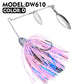PROBEROS Spinnerbait Fishing Lure, Hard Metal Jig Spinner Baits Kits Swimbait for Bass Trout Pike Salmon Walleye Freshwater Saltwater 14g 17g