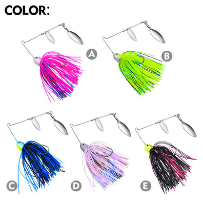 Proberos DW610 Spinnerbait Fishing Lure for Bass Trout 14g 17g
