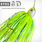 PROBEROS Spinnerbait Fishing Lure, Hard Metal Jig Spinner Baits Kits Swimbait for Bass Trout Pike Salmon Walleye Freshwater Saltwater 14g 17g
