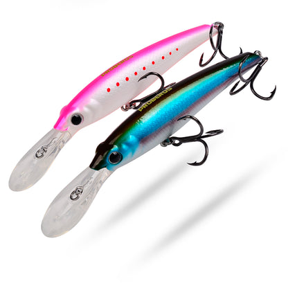 PROBEROS DW612 Sinking Minnow Lure Offshore Fishing Bait 19cm 54g