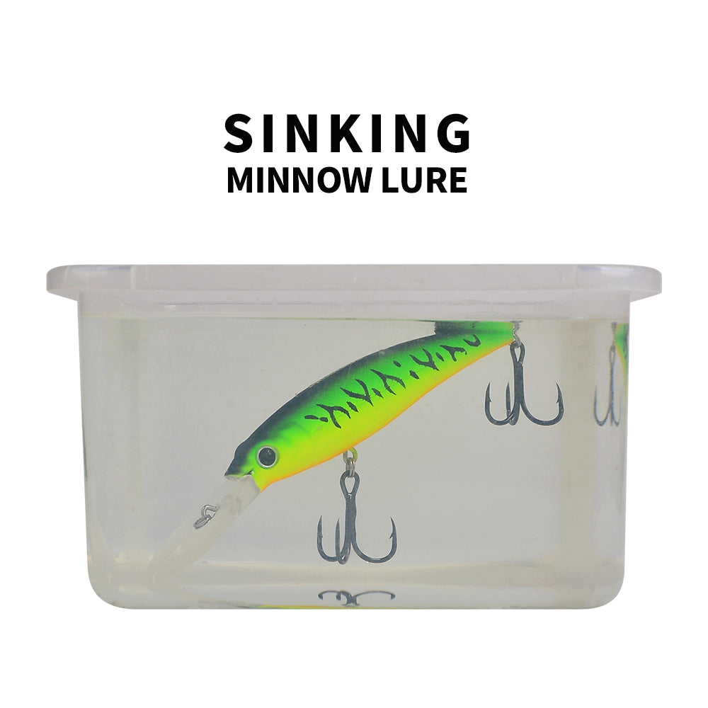 PROBEROS Sinking Minnow Lure 5 Colors (A-E) Offshore Fishing Bait 19cm 54g (1PC Pack)