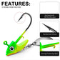 PROBEROS® 5PC Metal Spoons 7g 10g 15g Jigs Fishhook Fishing Lures Sinking Sequin Jigging Bait Jig Head Baits Baits Tackle Fishing Hook - Proberos