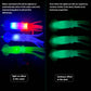 PROBEROS® 1Pcs 26cm Luminous Octopus Skirts 64g Saltwater Glow Squid Skirts Grouper Tuna jig Artificial Bait Outdoor Fishing - Proberos