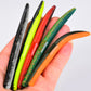 Proberos 5 packs, 10 pieces per pack, so there are 50 pieces Soft Fishing Worm Lures – Multi - Color Bass/Trout Baits for Freshwater