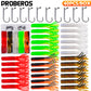 Proberos  40Pcs/Box Proberos - Style Soft Fishing Lures – Multi - Color Grub Baits & Hooks
