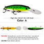 PROBEROS 5PCS Sinking Laser Minnow Fishing Lure 19CM 54G Pesca Hooks Fish Wobbler Tackle Crankbait Artificial Japan Hard Bait Swimbait