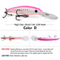 PROBEROS 5PCS Sinking Laser Minnow Fishing Lure 19CM 54G Pesca Hooks Fish Wobbler Tackle Crankbait Artificial Japan Hard Bait Swimbait