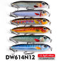 PROBEROS 5PC Top Water Pencil Lure Artificial Hard fishing Baits Wobbler Water Surface Fish Leurre 12g/10.2cm,26g/13.5cm 1PC