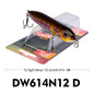 PROBEROS 5PC Top Water Pencil Lure Artificial Hard fishing Baits Wobbler Water Surface Fish Leurre 12g/10.2cm,26g/13.5cm 1PC