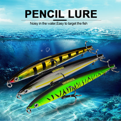 PROBEROS DW617 Pencil Lure Topwater Fishing Bait 25.4g/13.2cm