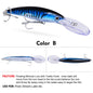 PROBEROS 10PC Deep Diver Minnow Sinking Fishing Lure Wobblers 130mm 24g Crystal 3D Hard Bait Megabass Cranbait Japanese Wobblers for Pike Bass