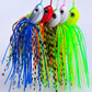 PROBEROS Spinnerbait Fishing Lure, Hard Metal Jig Spinner Baits Kits Swimbait for Bass Trout Pike Salmon Walleye Freshwater Saltwater 10g 14g
