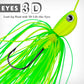 PROBEROS Spinnerbait Fishing Lure, Hard Metal Jig Spinner Baits Kits Swimbait for Bass Trout Pike Salmon Walleye Freshwater Saltwater 10g 14g