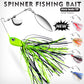 5PC PROBEROS Spinnerbait Fishing Lure, Hard Metal Jig Spinner Baits Kits Swimbait for Bass Trout Pike Salmon Walleye Freshwater Saltwater 10g 14g