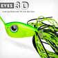 5PC PROBEROS Spinnerbait Fishing Lure, Hard Metal Jig Spinner Baits Kits Swimbait for Bass Trout Pike Salmon Walleye Freshwater Saltwater 10g 14g