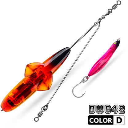 PROBERDS DW642 Spinner Bait Rig Pre-Rigged Fishing Lure 35g-45g