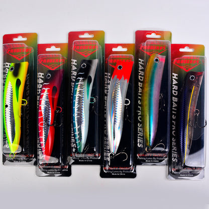 PROBEROS DW657 Topwater Floating Popper Lure Hard Bait Saltwater GT Tuna Fishing Lure