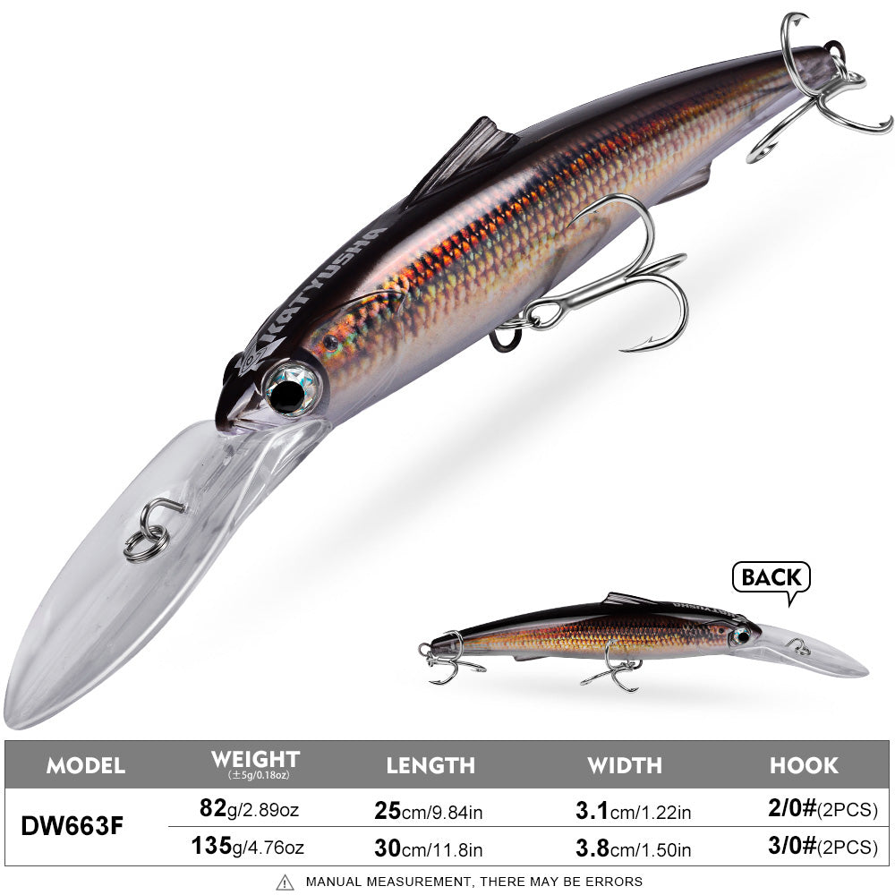 diving fishing lures IMS The lures advanced painting techniques and modern colors enhance its appeal Promo Diving Minnow Lure
