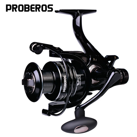 PROBEROS® High Quality Metal Fishing Wheel Spinning Wheel All Purpose Fishing Spinning Reel for Sea Fishing Carp Fishing