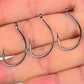 Proberos 110Pcs Soft Worm Fishing Lures Kit – Multi - Color Bass/Trout Baits with Hooks