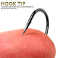 Proberos 110Pcs Soft Worm Fishing Lures Kit – Bass/Trout Freshwater Fishing Baits