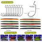 Proberos 110Pcs Soft Worm Fishing Lures Kit – Bass/Trout Freshwater Fishing Baits