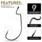 Proberos 110Pcs Soft Worm Fishing Lures Kit – Bass/Trout Freshwater Fishing Baits