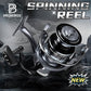 PROBEROS® 2000~7000 Series Spinning Reel, 5.2:1 Gear Ratio, 22LB Max Drag, Aluminum Alloy Metal Spool, Spinning Fishing Reel - Proberos