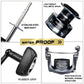 PROBEROS® 2000~7000 Series Spinning Reel, 5.2:1 Gear Ratio, 22LB Max Drag, Aluminum Alloy Metal Spool, Spinning Fishing Reel - Proberos