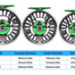 PROBEROS® FR05N COLOR B PREMIUM SEALED BEARING FLY REEL Precision Redefined for the Discerning Angler - Proberos