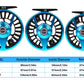 PROBEROS® FR05N COLOR C PREMIUM SEALED BEARING FLY REEL Precision Redefined for the Discerning Angler - Proberos