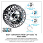 PROBEROS® FR07N COLOR A PREMIUM SEALED BEARING FLY REEL Precision Redefined for the Discerning Angler - Proberos