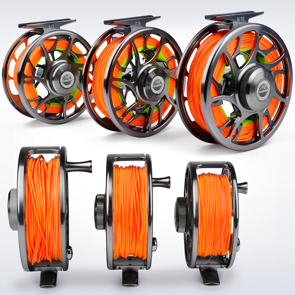 PROBEROS FR10 Pre-Loaded Fly Reel CNC Aluminum 5/7 to 9/10 Sizes – Proberos