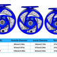 PROBEROS® FR07N COLOR E PREMIUM SEALED BEARING FLY REEL Precision Redefined for the Discerning Angler - Proberos