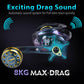 PROBEROS® Metal Fishing Reel Max Drag 5+1 Ball Bearing Metal Handle Grip Saltwater Wheel for Fishing Pesca Accessories - Proberos