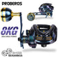 PROBEROS® Metal Fishing Reel Max Drag 5+1 Ball Bearing Metal Handle Grip Saltwater Wheel for Fishing Pesca Accessories - Proberos
