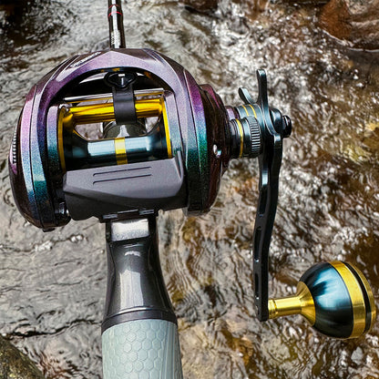 PROBEROS FW300 Baitcasting Reel, 7.2:1 Gear Ratio, 5+1BB, 256g Lightweight