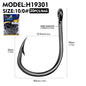 PROBEROS 10Pcs Thick High Carbon Steel Fishhook Lron Hook With Barb Hook for Haihu River Fishing Gear Accessories Wholesale