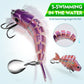 Proberos 3PCS segmented fish lure  Swimbait  Lure Slow Sinking